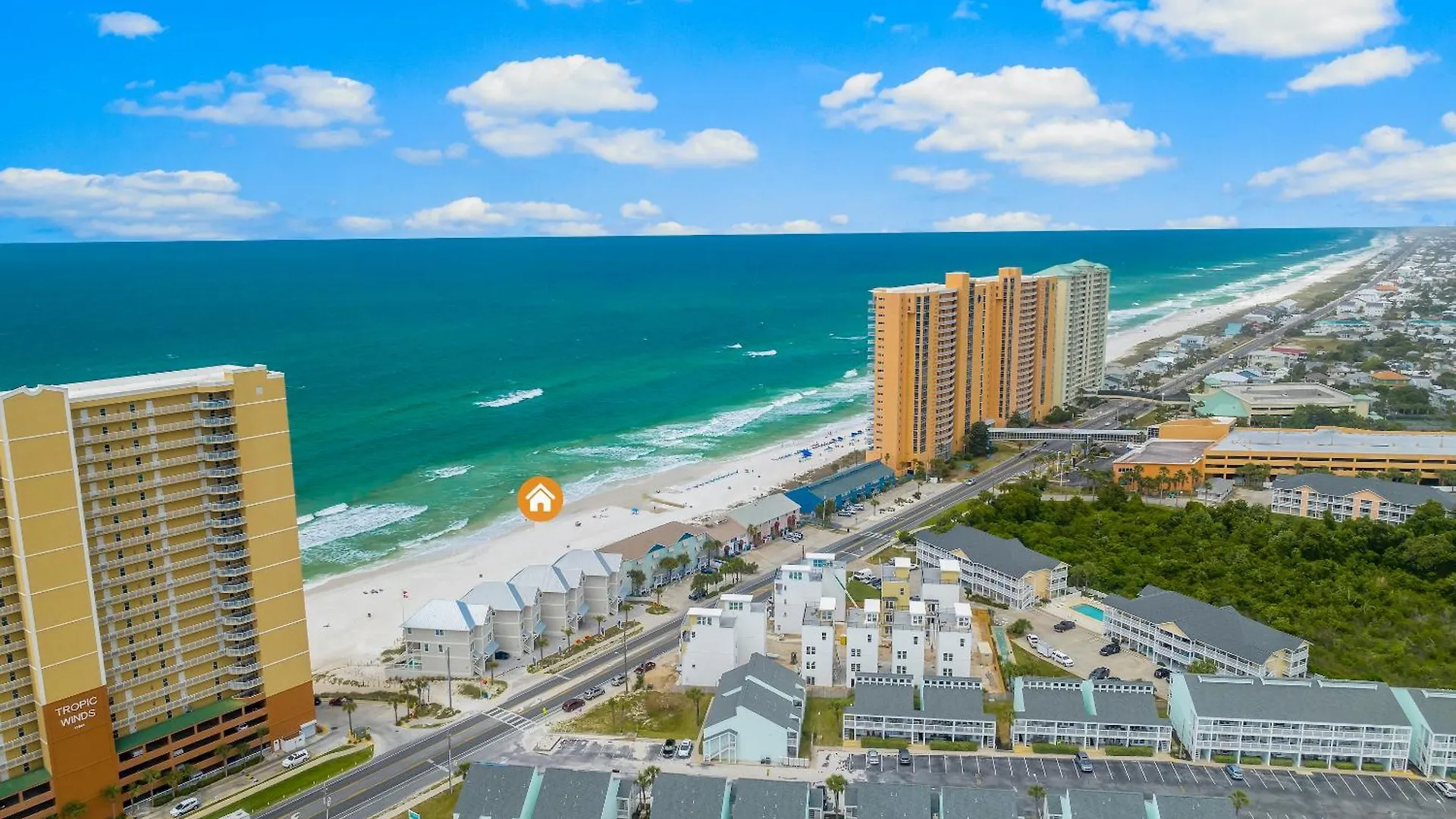 Beach House - Reel Em Inn By Panhandle Getaways بنما سيتي بيتش 0*,  الولايات المتحدة الأمريكية